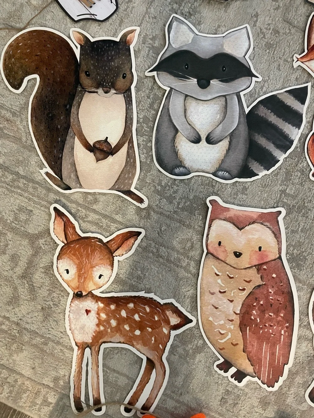 Woodland Animal Baby Shower Decorations Set Oh Boy Bundle‎